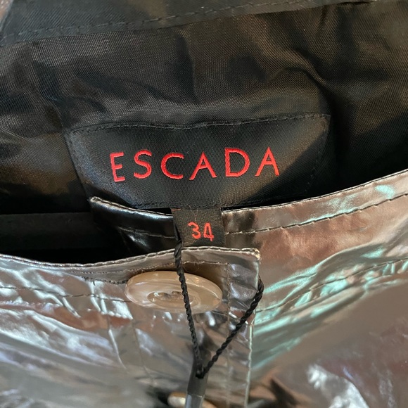 NWT Vintage Escada Silver Jacket fits like a medium/ large - Picture 14 of 16